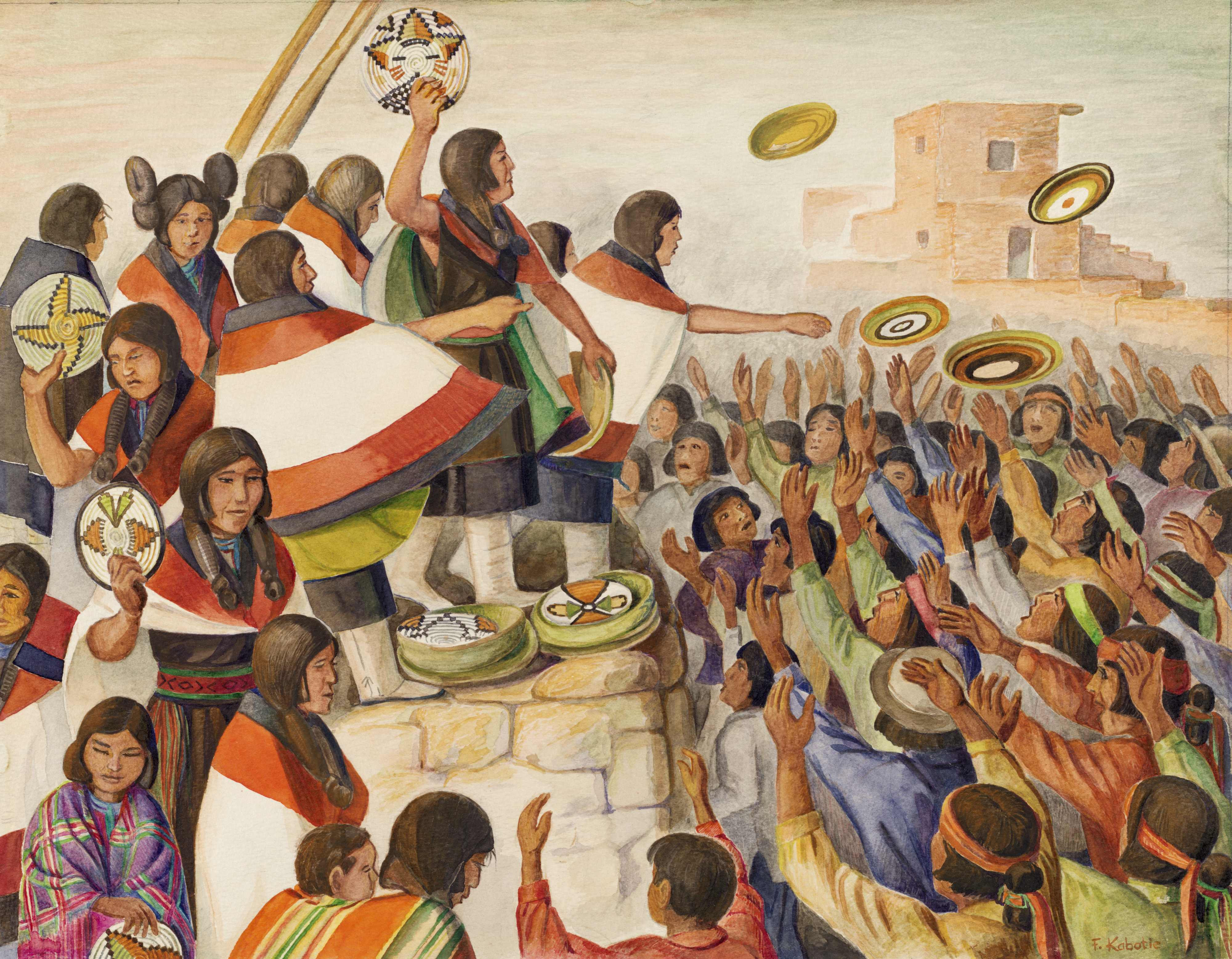 Fred Kabotie - Gilcrease Museum Online Collections